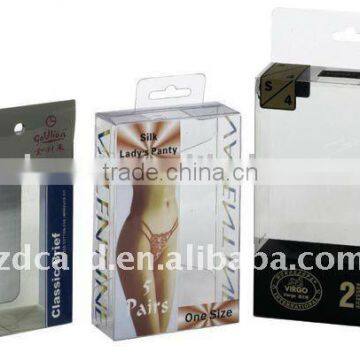 Plastic gift packing box