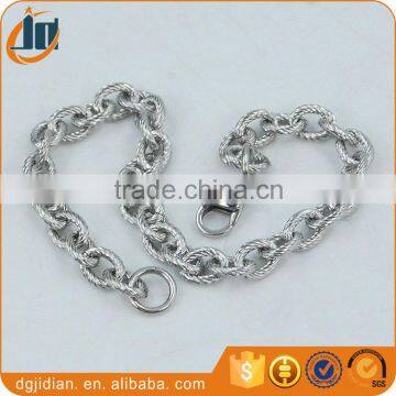 Stainless Steel Cuban Link Bracelets Bangles Gold Plated Customize Bracelets photo-5