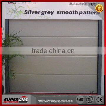 Skin garage door panel / Silver grey color smooth garage door panel slae