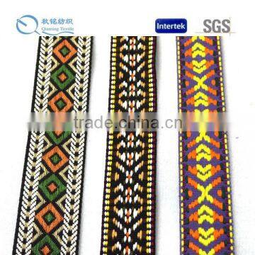 2015 New design garment use widely applied folk jacquard webbing