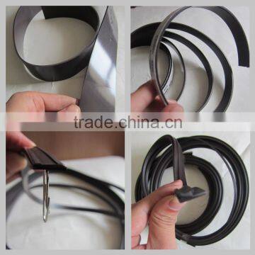 Magnetic window rubber seal with 3M adhesive