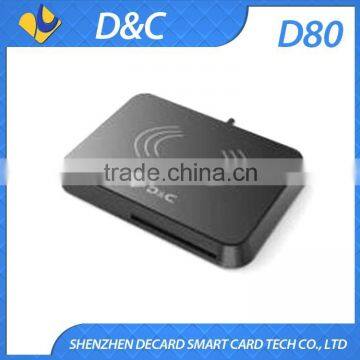 4 SIM Card Slot NFC Reader / RFID Reader/ Smart Card Reader With USB and Serial port                        
                                                Quality Choice