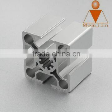 Shanghai factory price per kg !!! CNC aluminium profile T-slot P8 50x50v in large stock