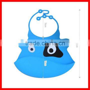 European Promotional Lovely Fancy Rubber Silicone Baby Bibs