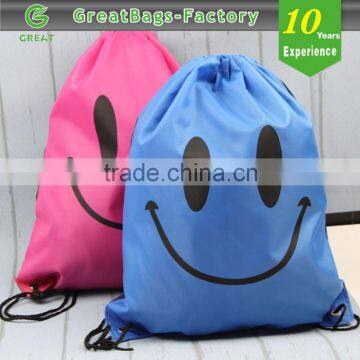 Lead Free Practical Recyclable Drawstring Bag/drawstring bag nylon