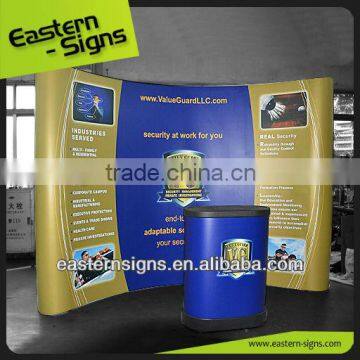 Vivid Graphic Banner Exhibition Pop Up Stand Cardboard 3x4