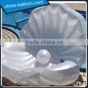 Inflatable seashell floating, inflatable seashell for pool floating 2016 hot sale