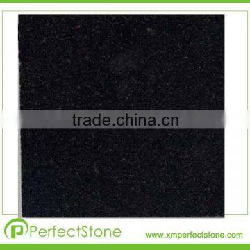 china absolute black with gold granite slabs tiles