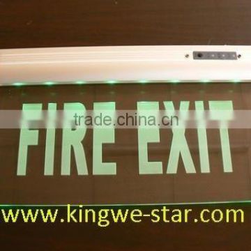 Crystal Acrylic backlit led sign