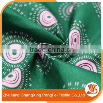 100% polyester brushed printed polyester fabric