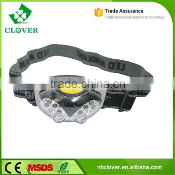 Powerful 3 Modes 4+2 red led light headlamp with head strap                        
                                                Quality Choice