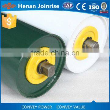 Large capacity dustproof steel belt conveyor idler roller