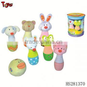 Plush Animal Baby Bowling,plush Bowling Play Set