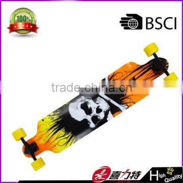 Chinese maple longboard skateboard