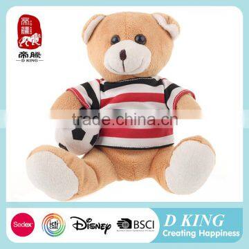 Stuffed Toy T-shirt Sports Toys Wholesale Teddy Bear