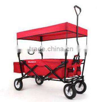Garden Dumper Cart, Folding Beach Cart With Four Wheels photo-5