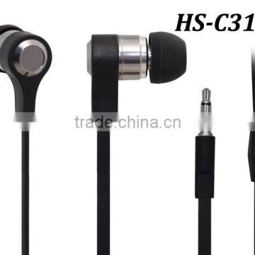 metal! new style! in-ear earbuds/wired earphones super bass with custom logo for mobile phone,computer