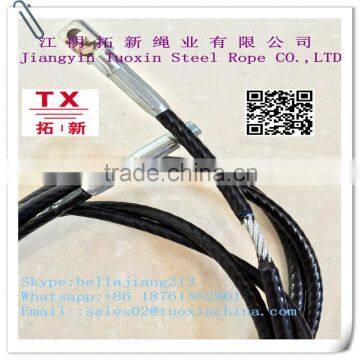 DIN 3055 6x19 galvanized wire cable