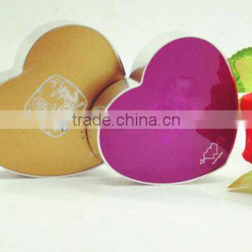 2014 New Products Heart Shape Power Bank for Smartphone