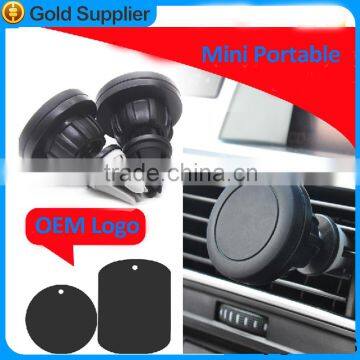 Universal magnetic air vent mobile phone car mount car holder for iPhone and Android