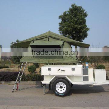 Camper Trailer with Roof Top Tent