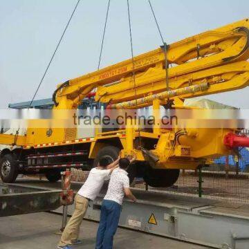 2015 Hot Sale 425m 28m Boom Type Concrete Pump Trucks Made in China photo-5