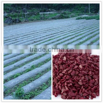 Agricultural corn/cotton/peanut/soybean crop herbicide masterbatch for weeding film