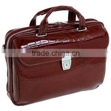 2013 Genuine leather laptop briefcase for man