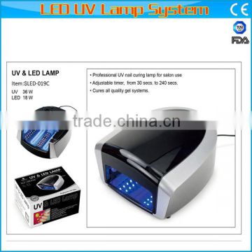 Professional led uv nail lamp/light for nails 18w and 36w