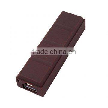 travel charger Square shape power bank with key chain