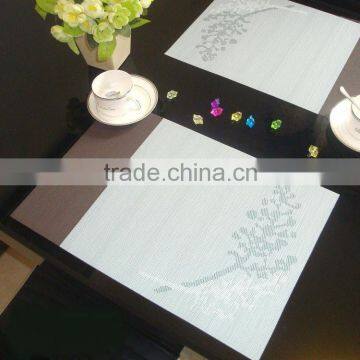 2014 Newest Eco-Friendly PVC Fashuion Straw Placemat