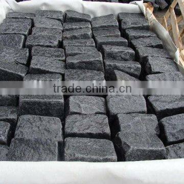 antique basalt pavings