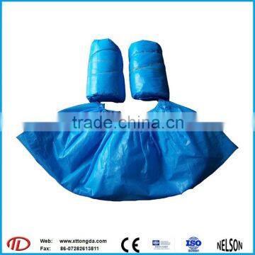 Medical used CPE disposable shoe covers use indoor/hospital