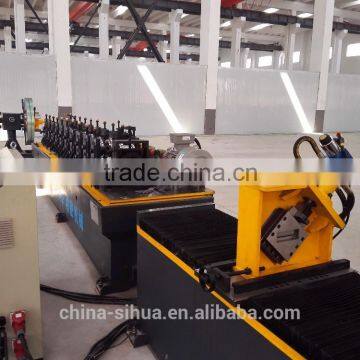 Steel track roll forming