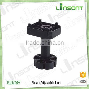 Hot sales plastic adjustable cabinet feet fixing for cabinet