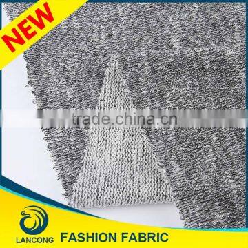 New Products Custom Elegant Cotton Terry Cloth Fabric Forthick Wool Sweater photo-3