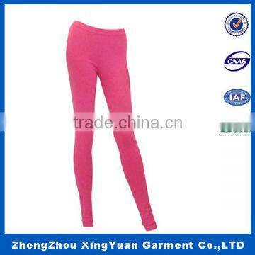 cotton women slim fit sunning pants custom female trousers