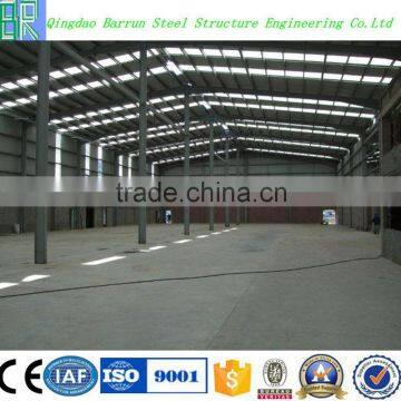 Low cost steel structure fabrication shed design