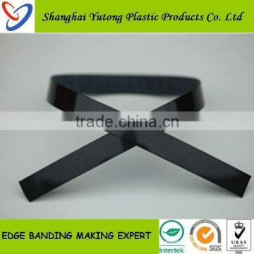 high quality plastic desk table trim plastic cabinet edging for furniture accessory