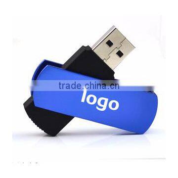 Noble Colorful Super high quality Metal Swivel 8GB Flash drive USB Flash Drive With Key Ring free logo pen drive