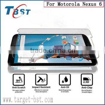 Factory Price 9H Hardness Anti Explosion Tempered Glass Screen Protector for Google Motorola Nexus 6