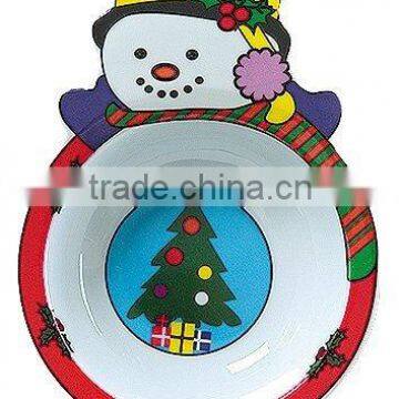 Kid's melamine cartoon plate