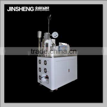 JS-8000 terminal crimping automatic control ul pvc insulated flexible cord stripping twisting tinning processing machin