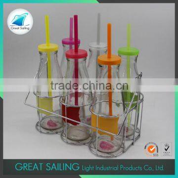 250 Ml And 500 Ml Square Glass Milk Bottle