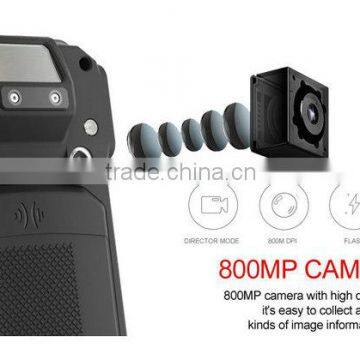 800MP camera qr and barcode scanner for android 4.4.2 A7 1.3GHz Quard-Core from factory direct