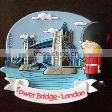 Tower Bridge soft pvc 3D fridge magnet