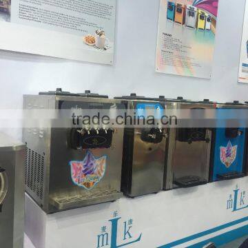Three Flavors Table Top Soft Serve Ice Cream Machine/High Quality Table Top Soft Serve Ice Cream Machine photo-5