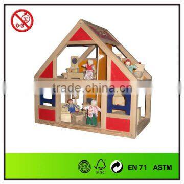 Wooden Doll House Toys