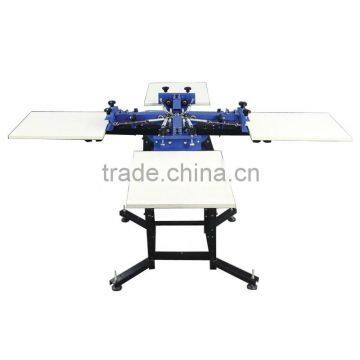 4 color clothing screen printing machine