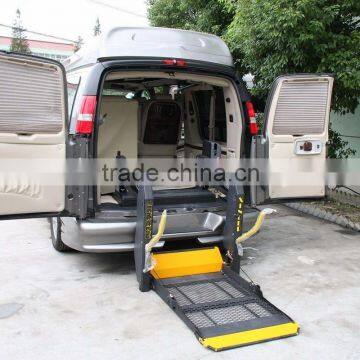 High Quality 12V/24V WL-D-880U Electric and Hydraulic Wheelchair Lift for Van and Minivan